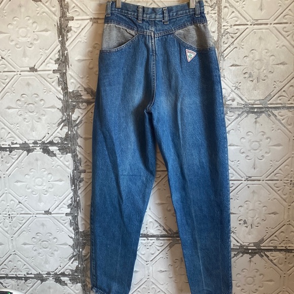 Vintage palmettos 80s high waisted baggy jeans - Picture 2 of 5